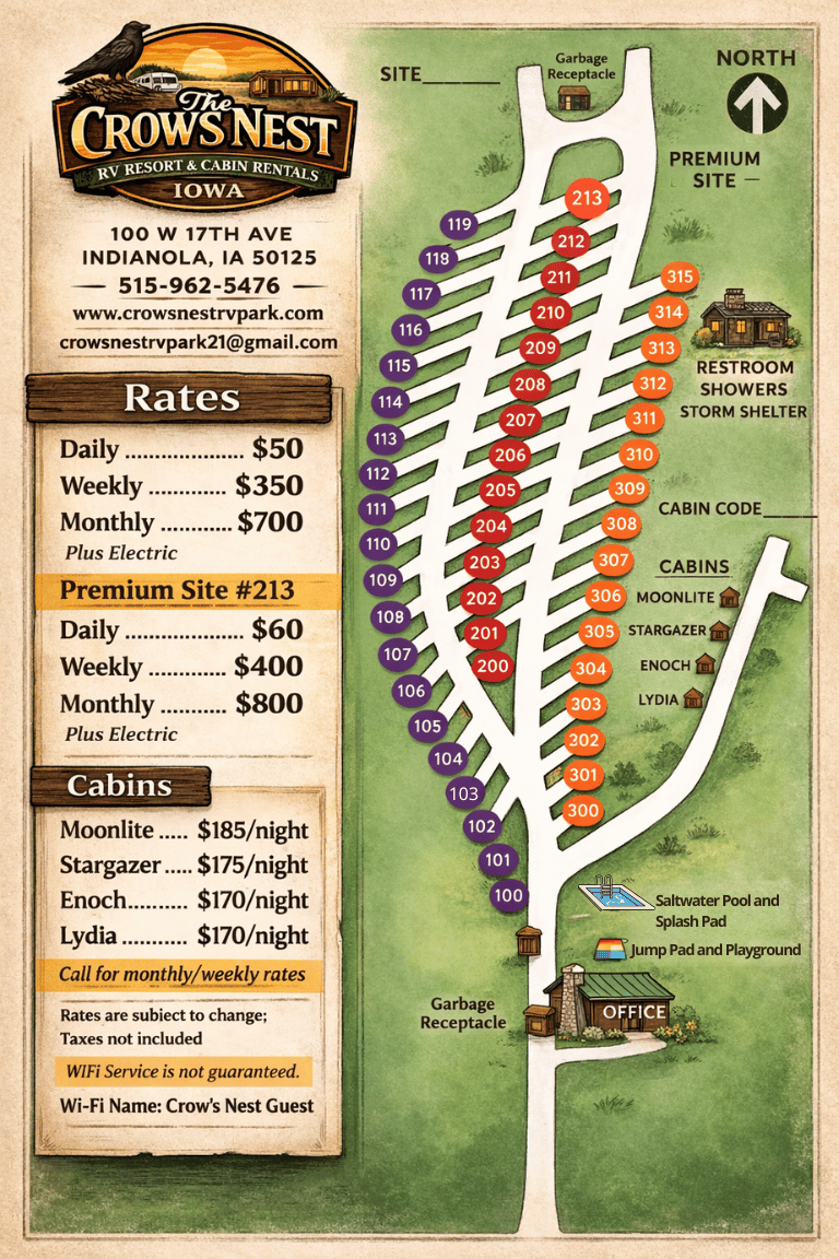 Resort Map & Prices